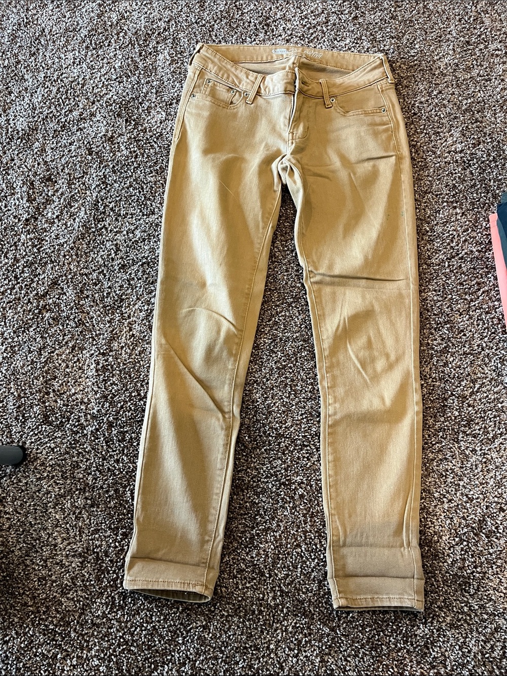 Old Navy Women's Tan Jeggings - Stretch Slim Fit